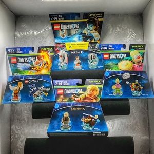 LEGO Dimensions Fun/Level Pack Lot of (4)